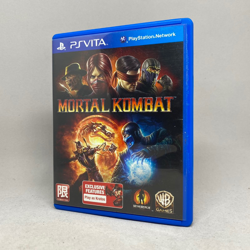 Mortal Kombat PS Vita แผ่นเกมเพลสเตชั่นวีต้า แท้ Zone 3 Asia English ใช้งานปกติ Shopee