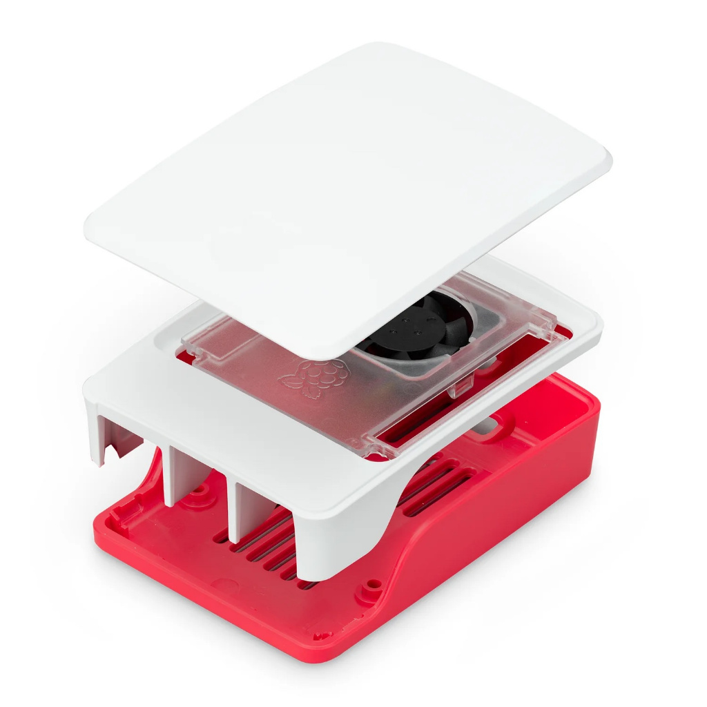 Raspberry Pi 5 Official Case (White/Red) | Shopee Thailand