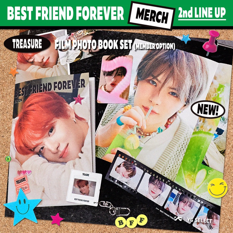 【TREASURE】未開封 BFF DISPOSABLE CAMERA พร้อมส่ง] BFF TREASURE BEST FRIEND FOREVER OFFICIAL MD : FILM
