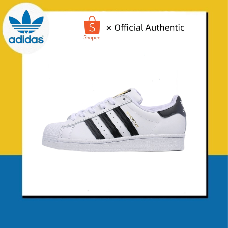 ADIDAS SUPERSTAR Men's and Women's Sports Sneakers A010 The Same