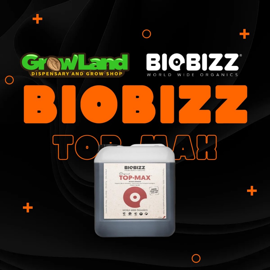 Biobizz Top Max 1L – Organischer Blühstimulator Mit Pipette & Messbecher Für üppige Blüten & Intensives Aroma