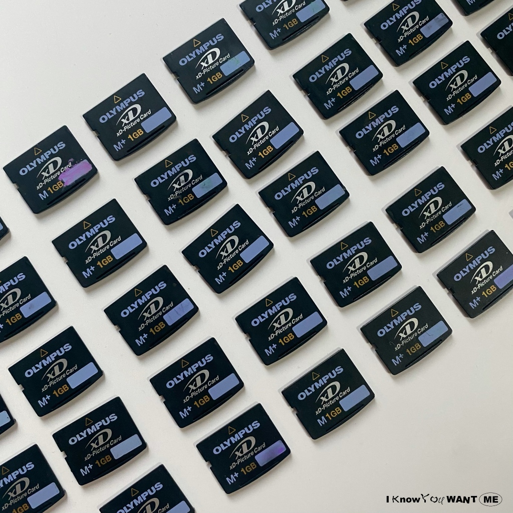 Xd Card Olympus Memory 1GB / 16MB (Used) เมมโมรี่การ์ด Made in Japan