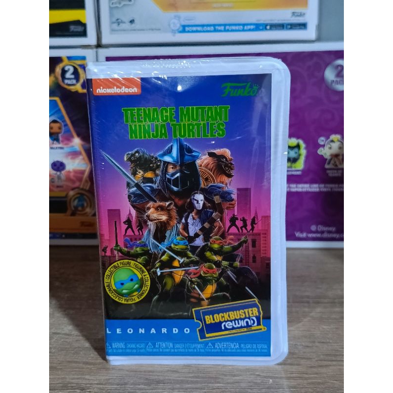 Funko Rewind: Teenage Mutant Ninja Turtles - Leonardo Sammelfigur (1990 Film) Mit Chase-Variante