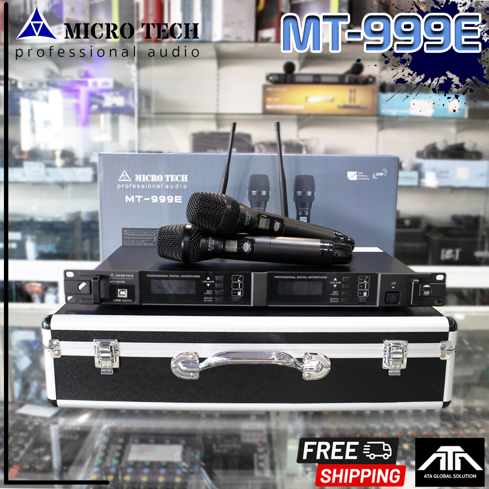 MICROTECH MT-999E ไมโครโฟนไร้สาย MT 999E ไมโครโฟนไร้สาย DIGITAL ...