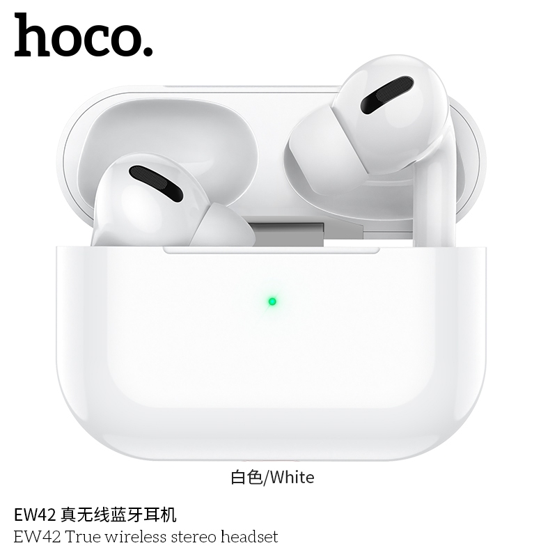 Hoco EW42 หูฟังไร้สาย เบสแน่น BT 5.3 ไมค์ในตัว แบต 7 ชม. มี iOS Pop-up ...