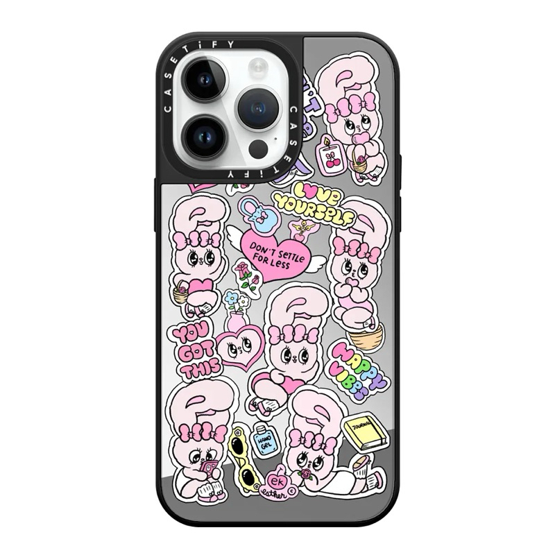 (พร้อมส่ง) Galaxy S23+/13Pro/14ProMax/14Pro/13ProMax Casetify Esther