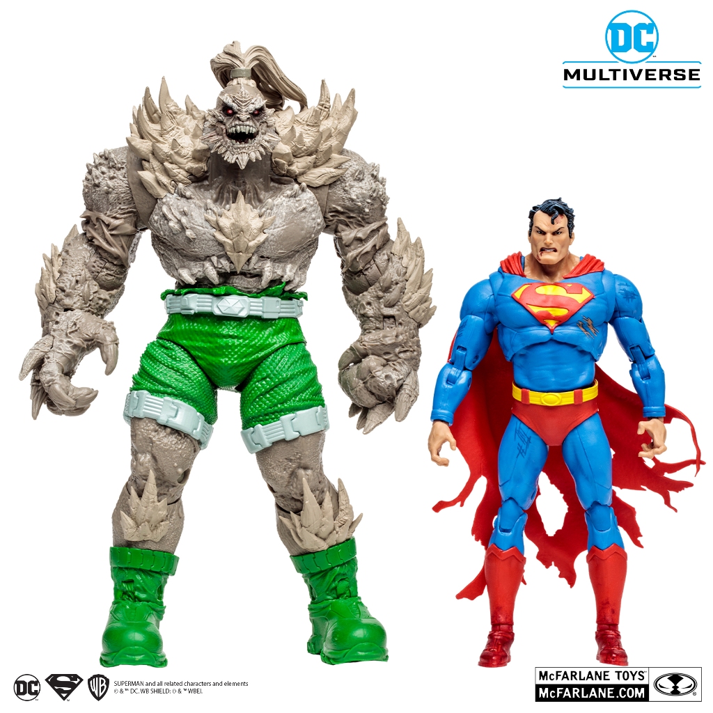 McFarlane DC Multiverse Doomsday & Superman 2pk – Action Figure 17,8 Cm – Batman V Superman - 3