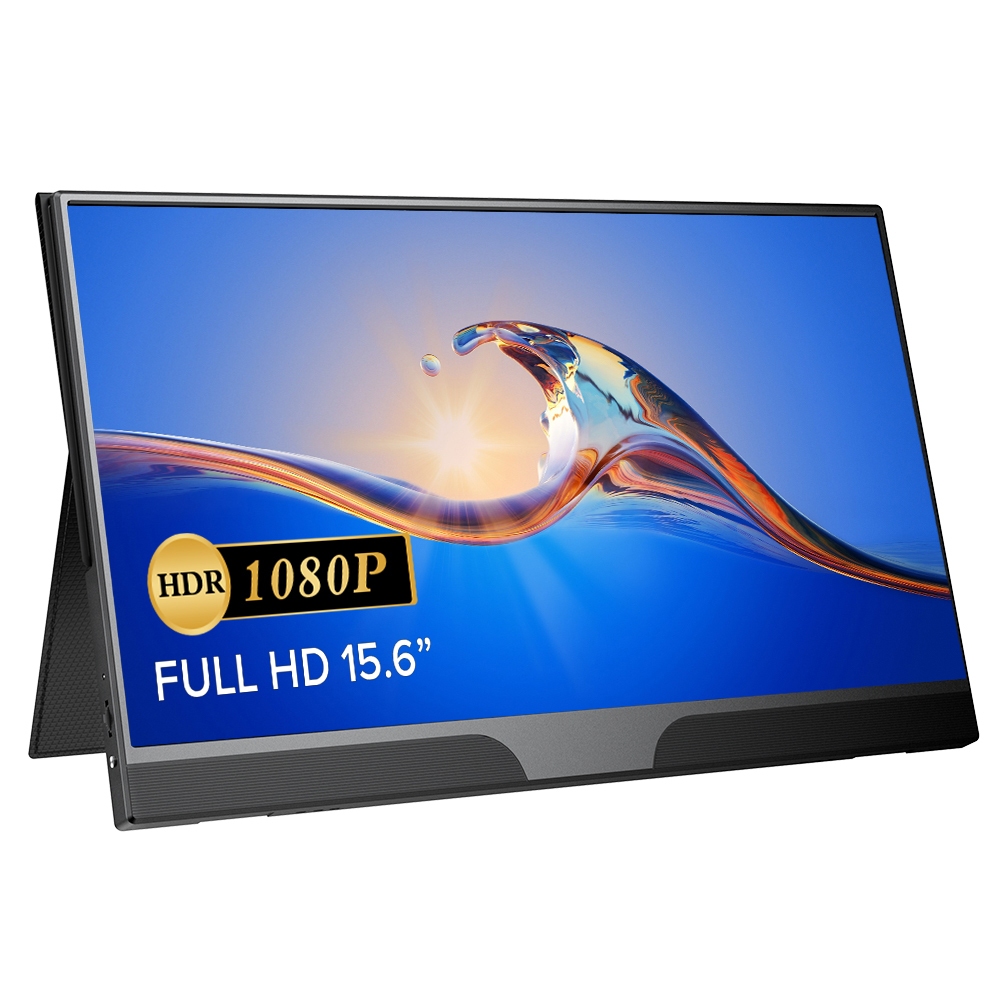UPERFECT Small computer monitor 15.6 FHD external monitor for laptop