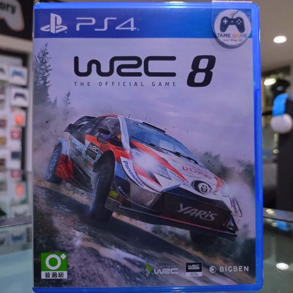 (ภาษาอังกฤษ) มือ2 PS4 WRC 8 FIA World Rally Championship แผ่นPS4 เกมPS4 ...