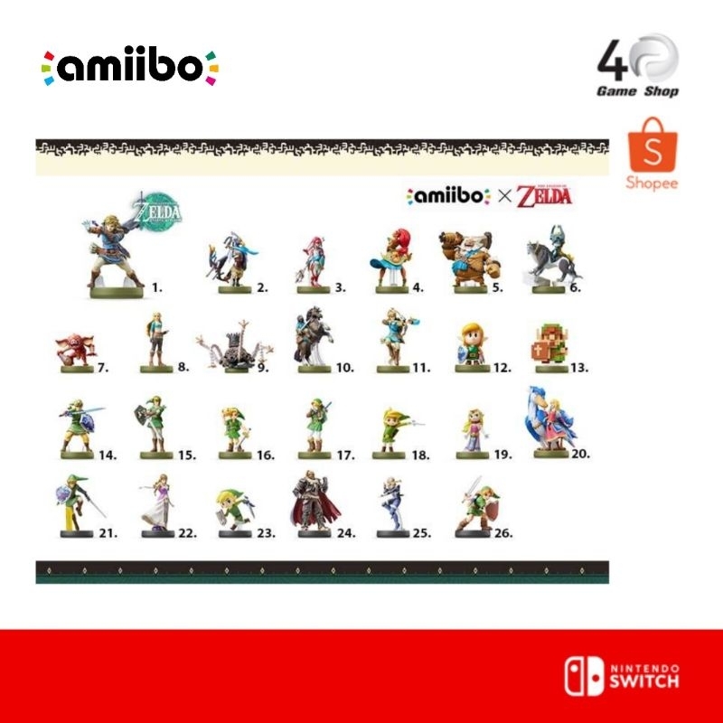 Amiibo The Legend of Zelda Breath of the Wild [Amiibo][[Amiibo Zelda