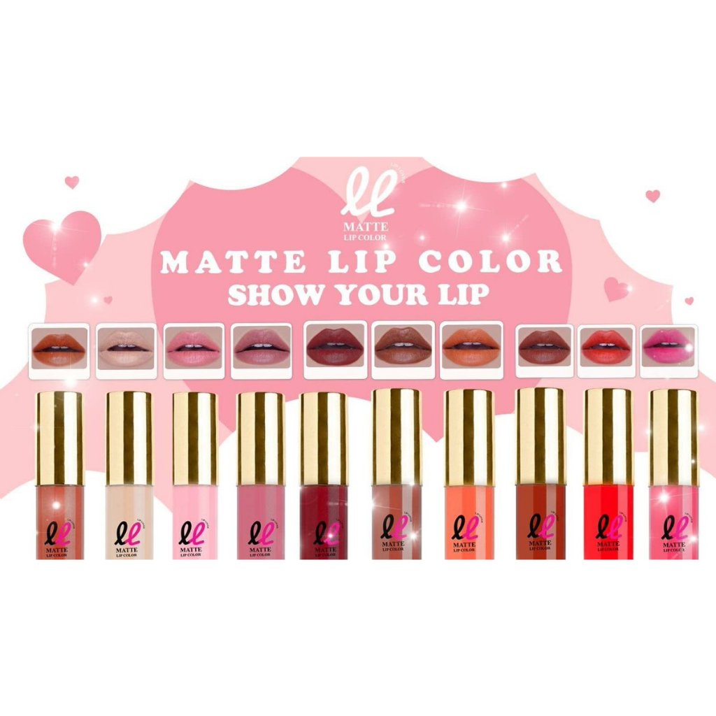 Lip Lover Matte Lip Color ลิฟ เลิฟเวอร์ | Shopee Thailand