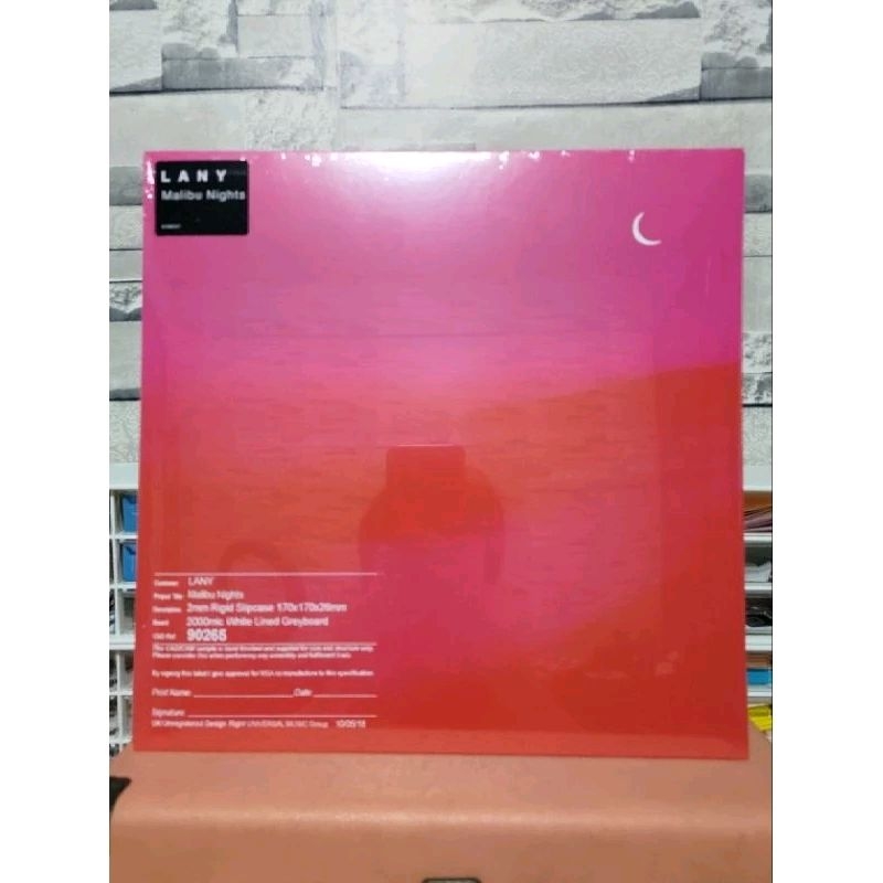 แผ่นเสียง LANY - MALIBU NIGHTS (CLEAR VINYL) (Vinyl LP) | Shopee Thailand