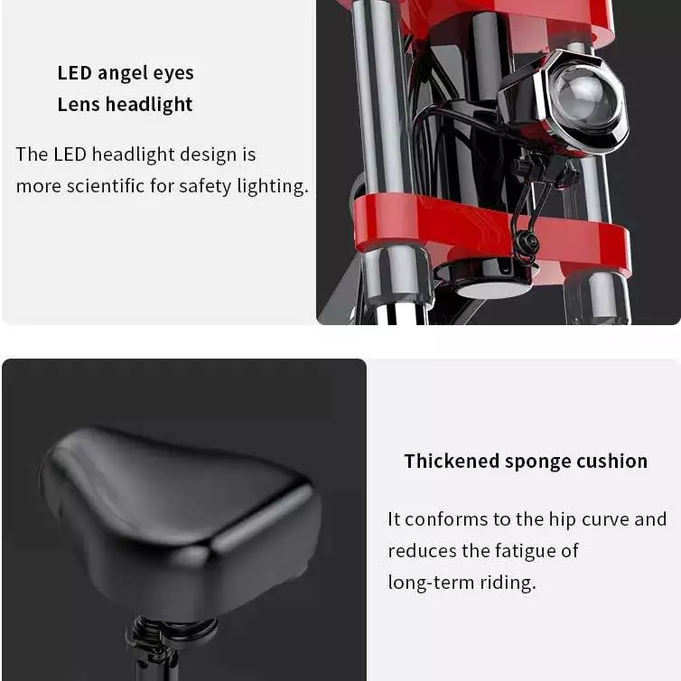 MONSPRIN Q20 สกู๊ตเตอร์ไฟฟ้าออฟโรด ระยะ 40-150km ความเร็ว 55KM/H รับ 200 kg scooterไฟฟ้า สกูดเตอร์ สกู๊ตเตอร์ใหญ่ SEALUP