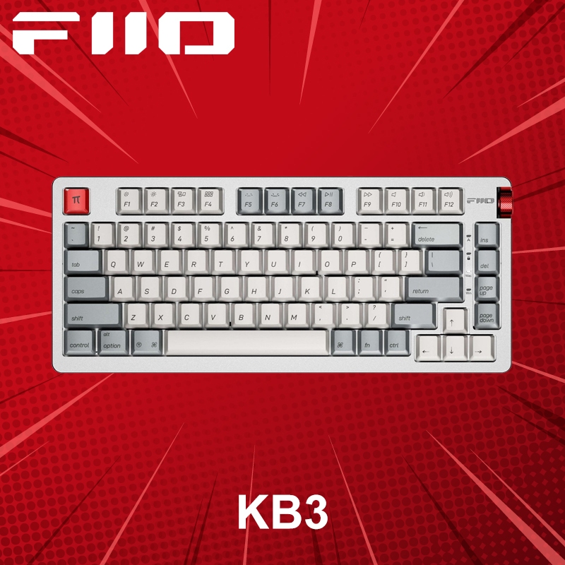 คีย์บอร์ด FiiO KB3 (ภาษาอังกฤษ) ประกันศูนย์ 1 ปี | Shopee Thailand