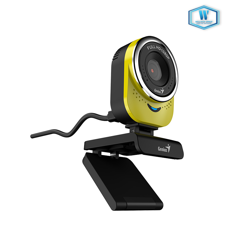 WEBCAM (เว็บแคม) QCAM 6000 black GENIUS FULL HIGH DEFINITION 1080P ...