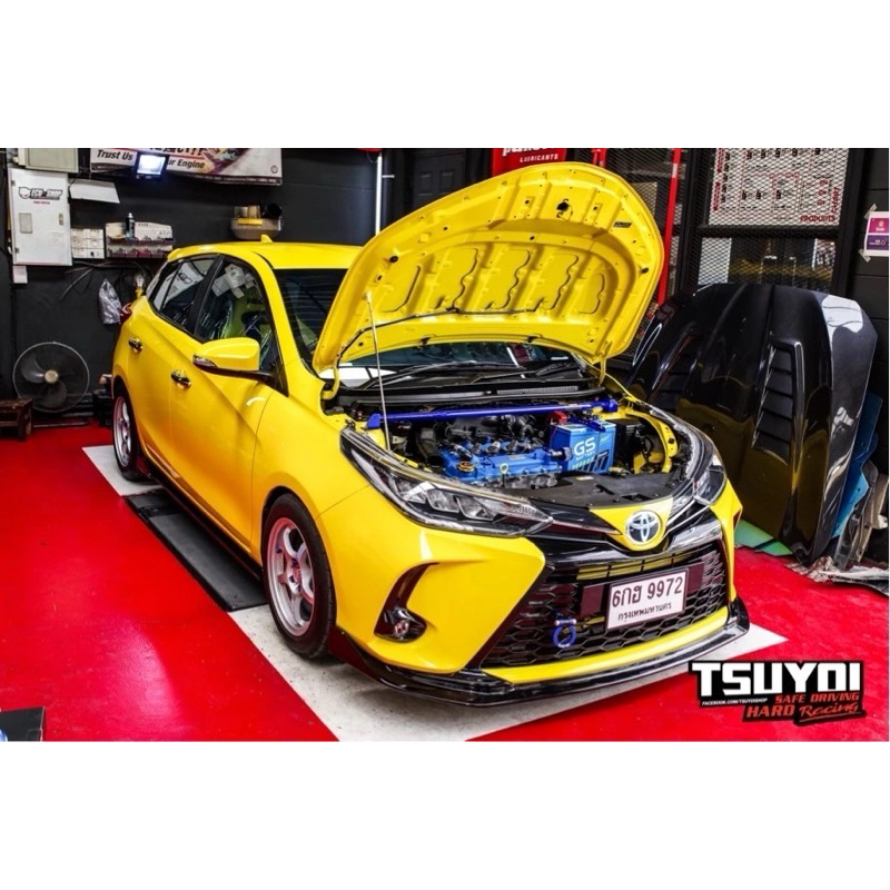 ค้ำโช้ค กันโครง หน้าบน TSUYOI แท้ ค้ำฝากระโปรง สเป็ค ตรงรุ่น Toyota ...