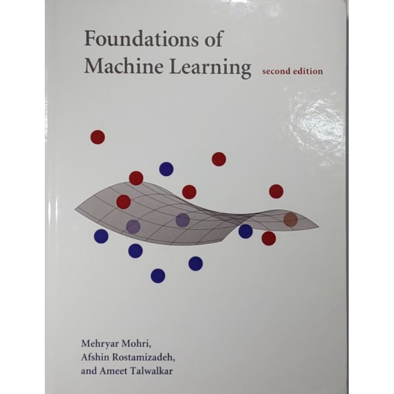 หนังสือ วิทยาการคอมพิวเตอร์ ภาษาอังกฤษ Foundations of Machine Learning ...