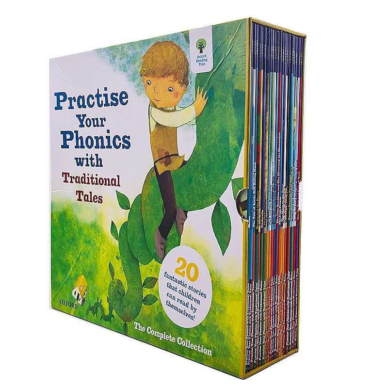 Oxford Practise Your Phonics with Traditional Tales set 20 stories ...
