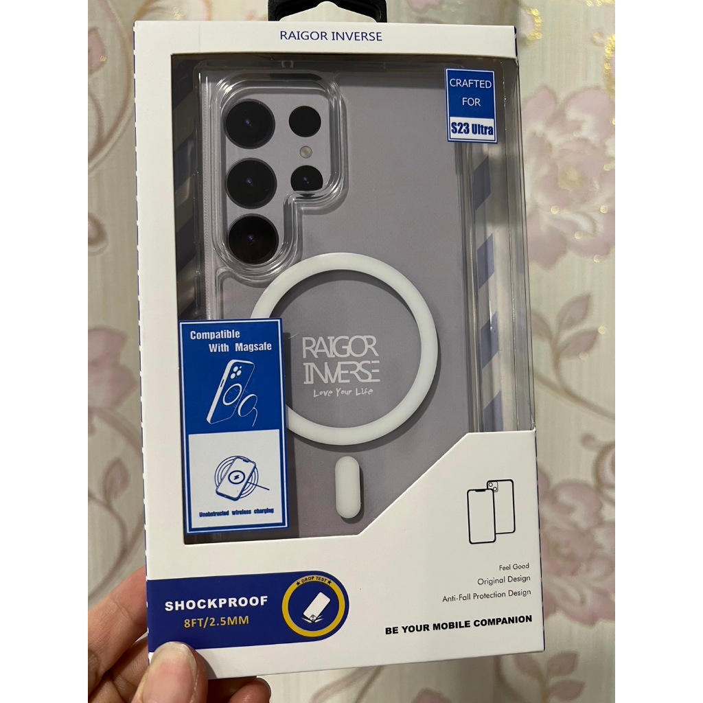 เคส S23 Ultra / S24 Ultra Case Raigor Inverse Crystal Mag Shockproof เค ...