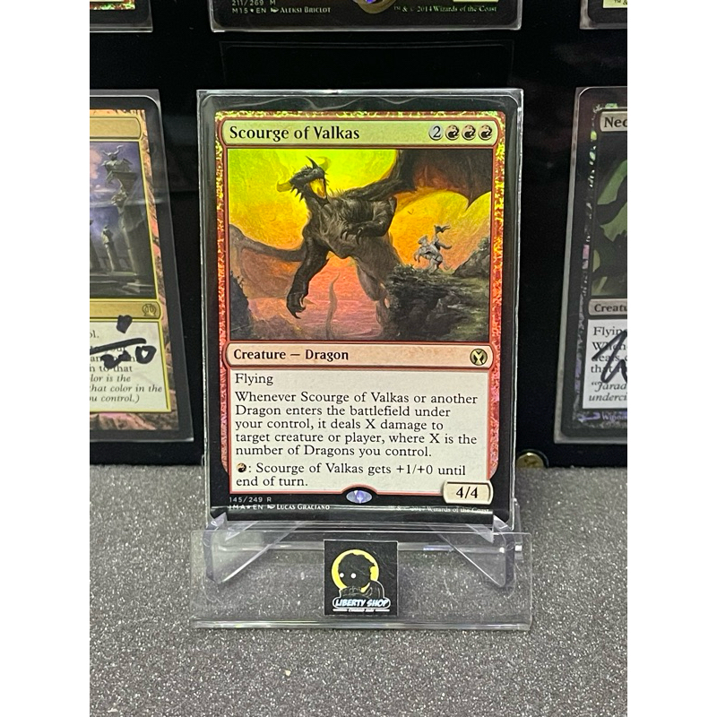 (MTG)(Iconic Masters) Scourge of Valkas (Foil)(NM) | Shopee Thailand