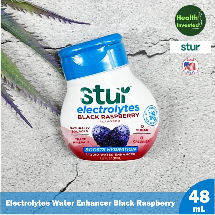 Electrolytes Water Enhancer Black Raspberry 48 ml ไซรัปอิเล็กโทรไลต์ ...