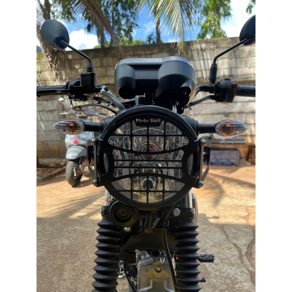 การ์ดไฟหน้า YAMAHA PG-1 /Head light guard YAMAHA PG-1 | Shopee Thailand