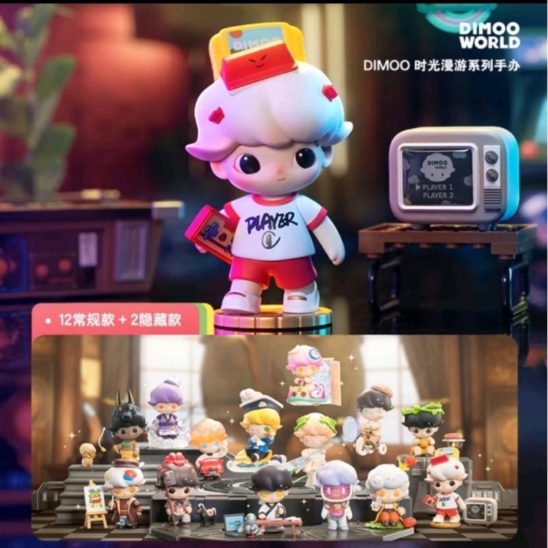 ⭐พร้อมส่ง⭐ POPMART Dimoo Time Roaming (Art Toy/Designer Toy/Blind