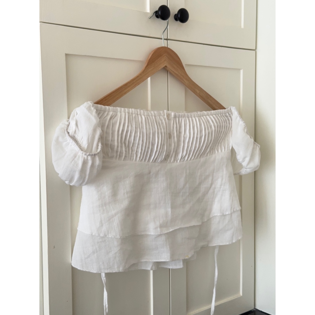 Delilah Ruffled Tie Front Top main image 1