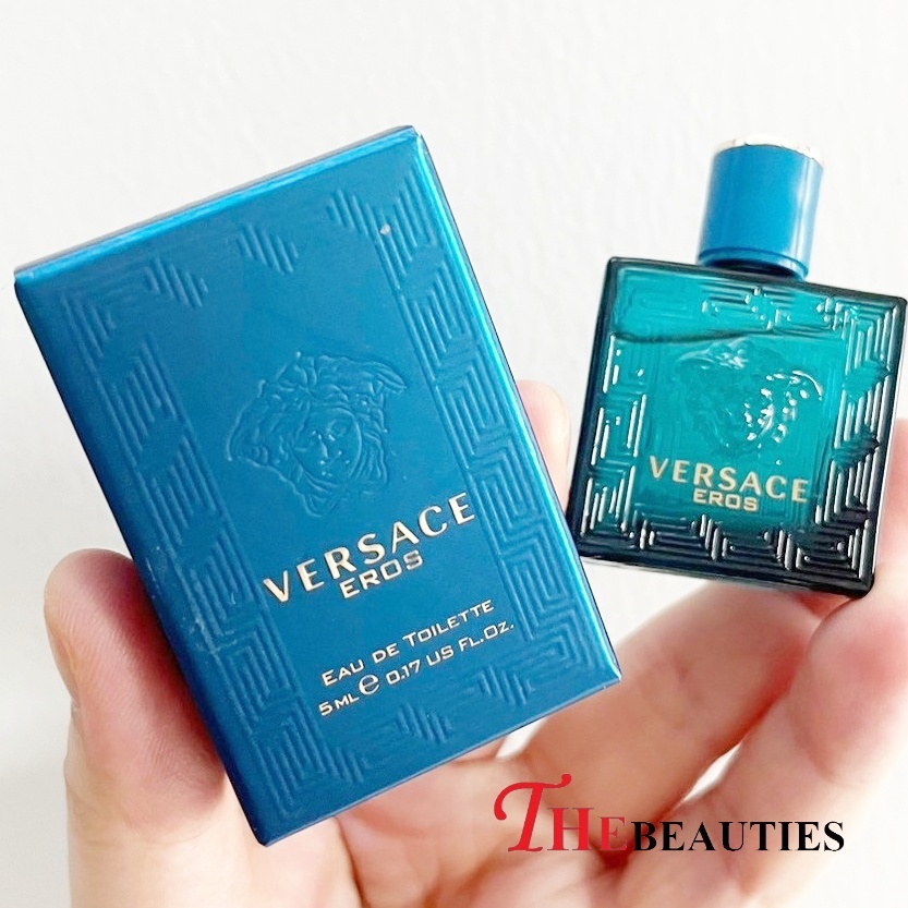 Versace Eros Eau de Toilette for Men 5 ml. น้ำหอมที่ติดทนนานมาก