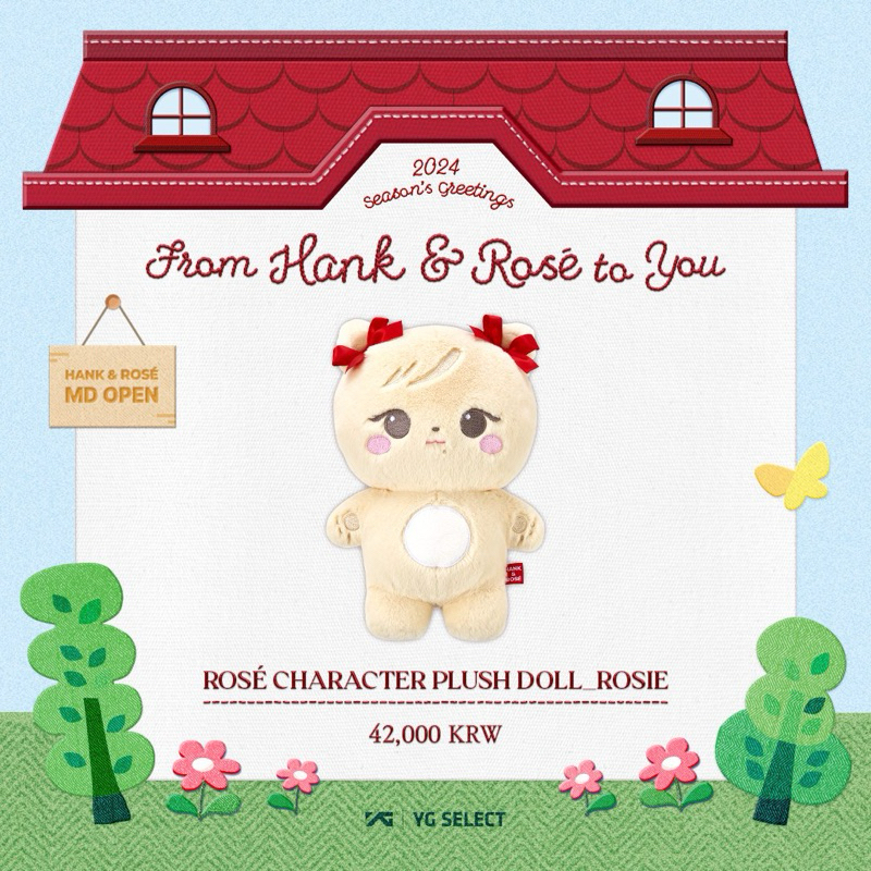 พร้อมส่ง] From HANK & ROSÉ 2024 OFFICIAL MD 🐶🌹 (โรเซ่ Rose