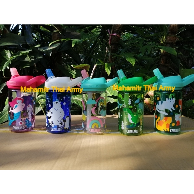 กระติกน้ำ Camelbak รุ่น Eddy+Kids 14oz ปี 2022 ลาย Mermaid Princess ...