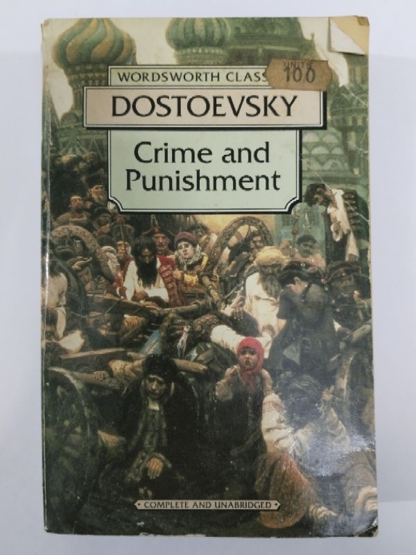 NR ENGLISH BOOKS - Crime and Punishment by Fyodor Dostoevsky (2nd hand ...