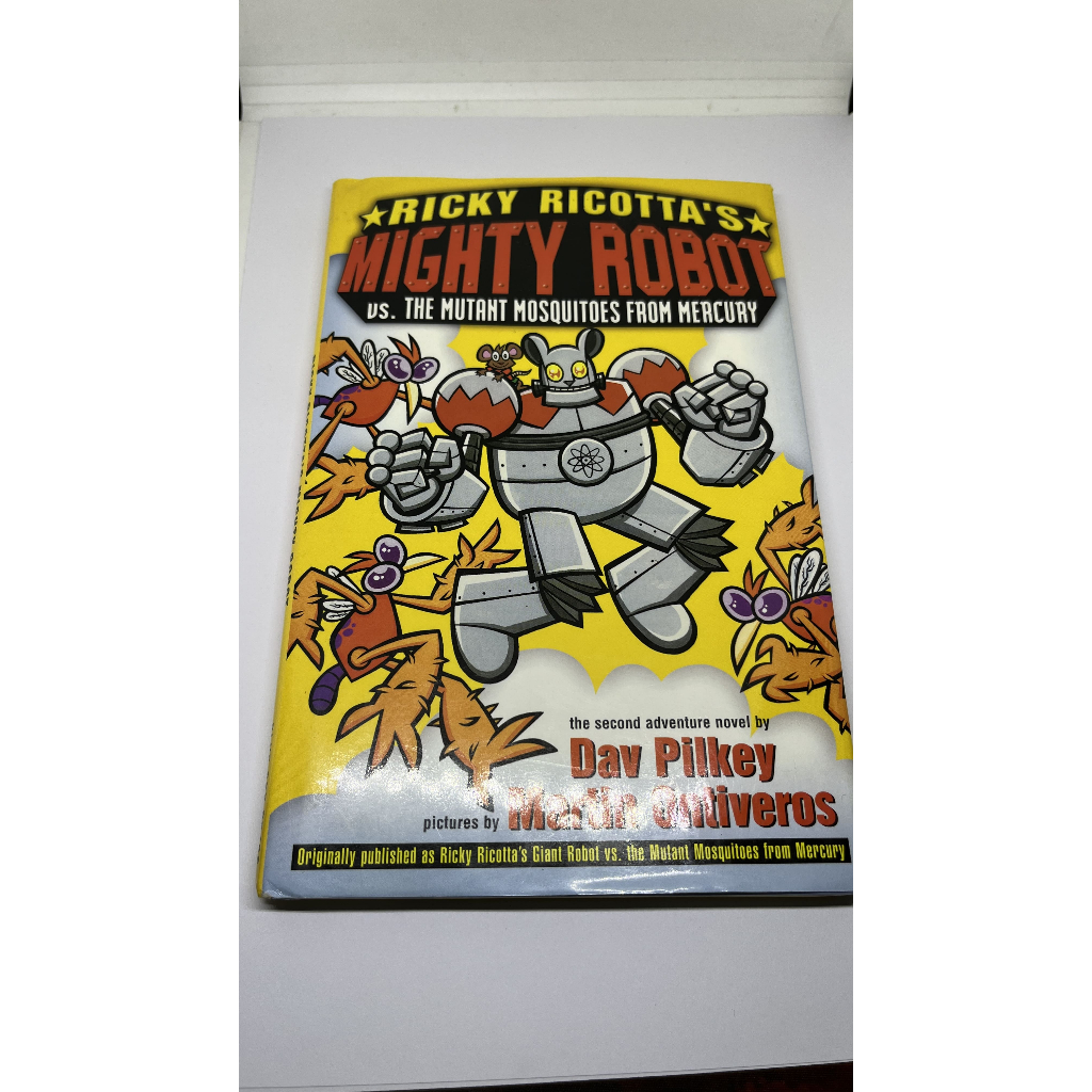 หนังสือ RICKY RICOTTA'S MIGHTY ROBOT (มือสอง ปกแข็ง) หนังสือการ์ตูนต่าง ...