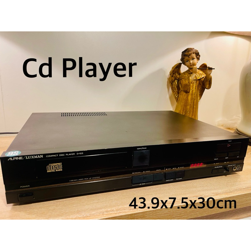 コンパクトディスクプレーヤー ALPIN/LUXMAN D-103 コンパクトディスクプレーヤー ALPIN/LUXMAN D-103
