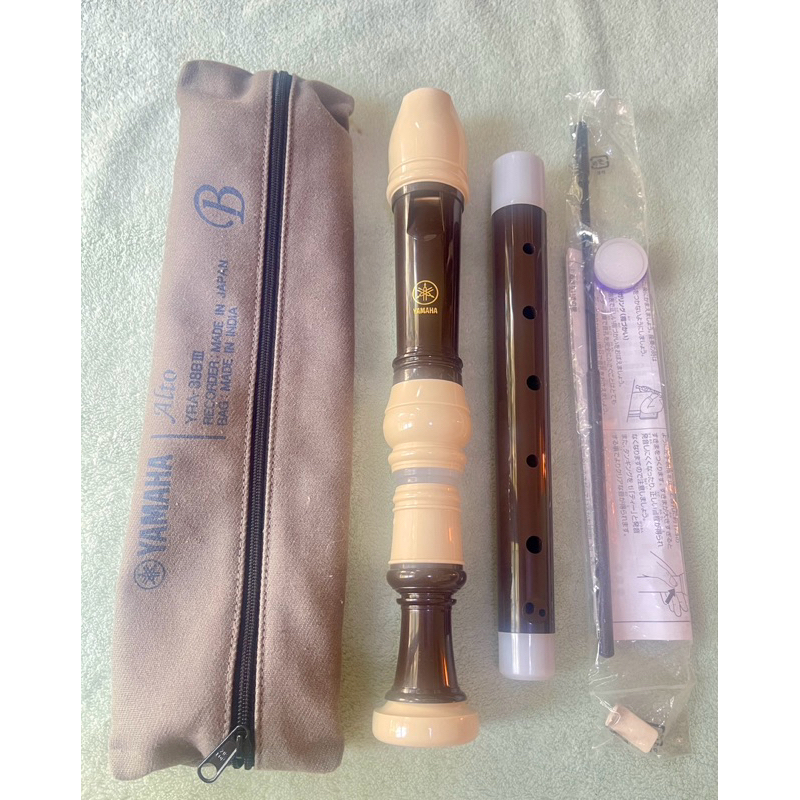 ขลุ่ย YAMAHA Alto YRA38B III แบรนด์แท้จากญี่ปุ่น สภาพดี Shopee Thailand