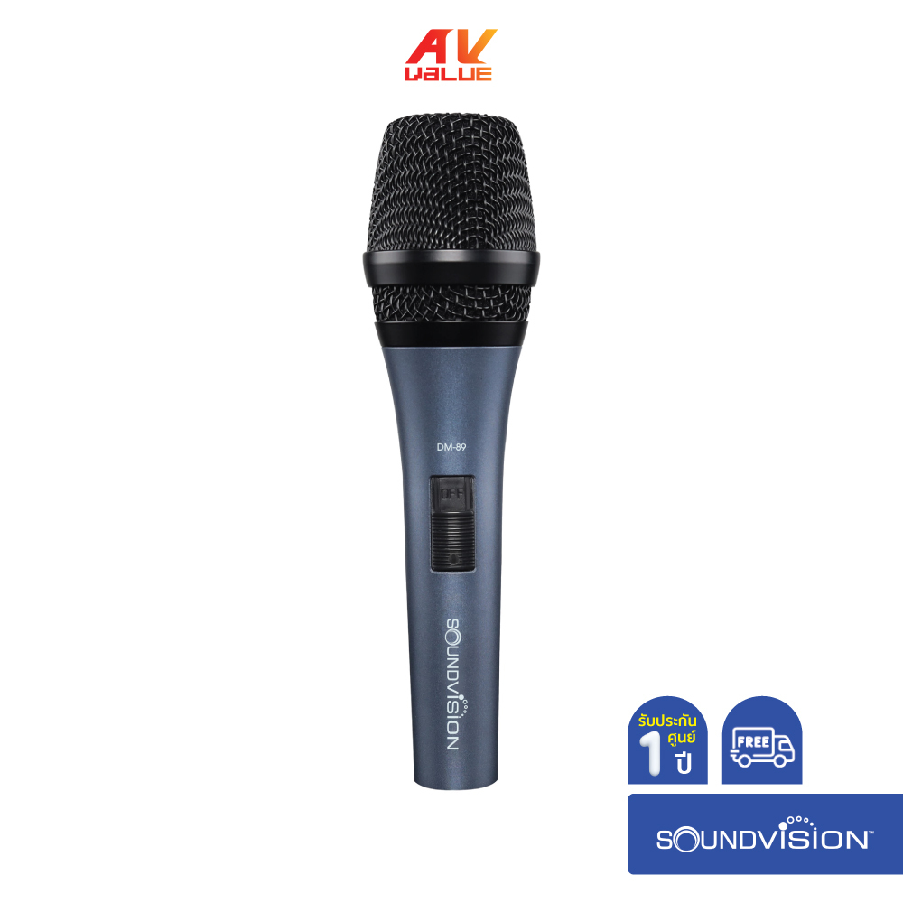 Soundvision DM-89 - Professional Dynamic Microphone | Shopee Thailand