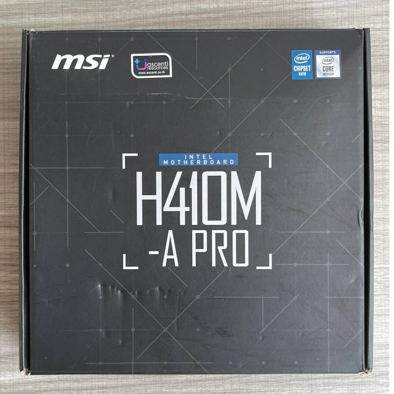 เมนบอร์ด H410M เจน10 มือสอง สภาพดี | Shopee Thailand