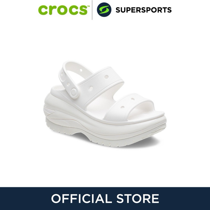 รองเท้า Crocs 207989-100 classic mega crush sandal มือ1 ของแท้ | Shopee ...