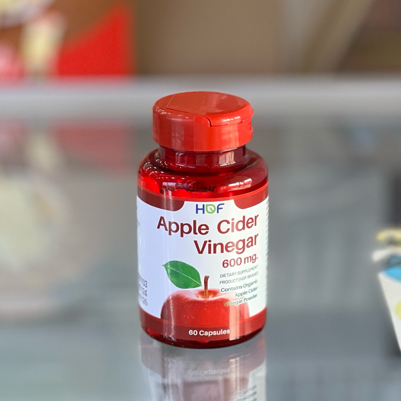 EXP.03/01/2026 HOF APPLE CIDER VINEGAR ACV 60'S ฮอฟ แอปเปิ้ล ไซเดอร์ ...