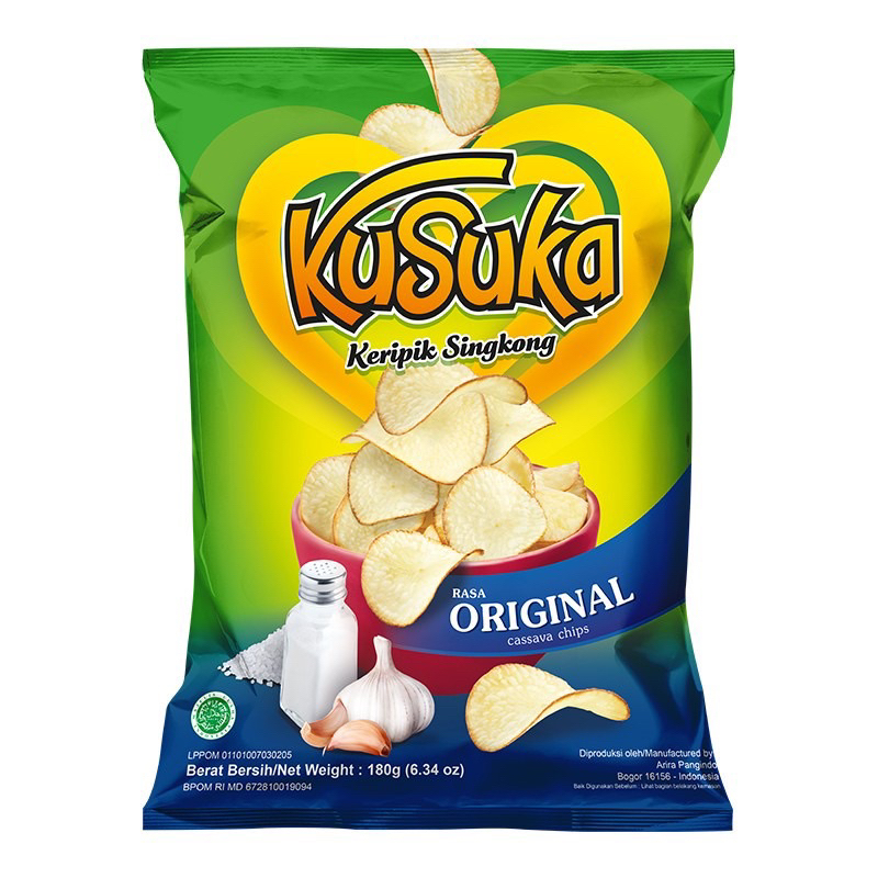 Kusuka Keripik Singkong / Cassava Chips