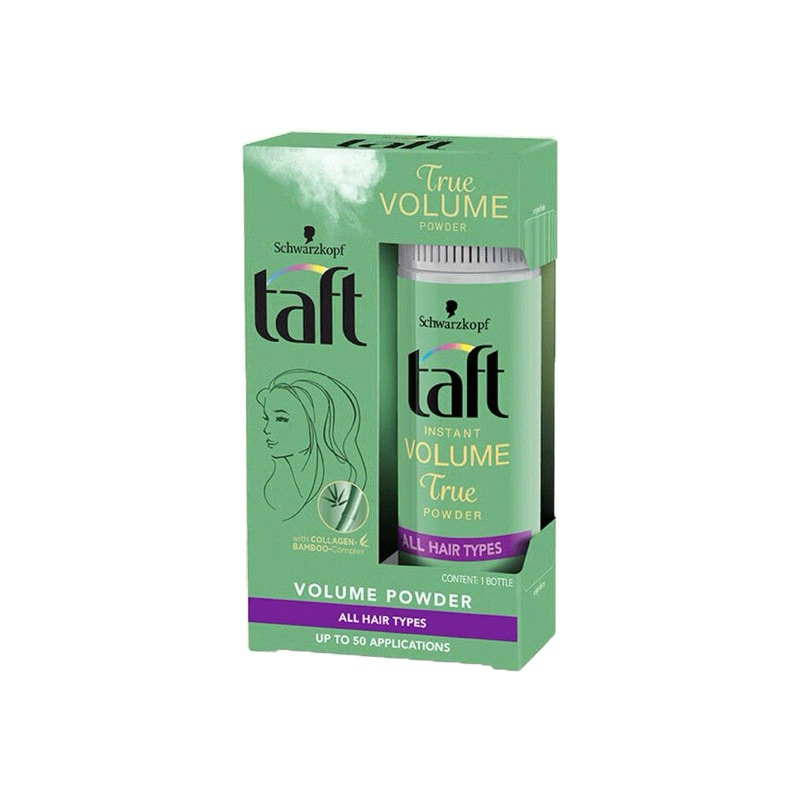 Schwarzkopf Taft Powder ชวาร์สคอฟ ทัฟท์ พาวเดอ วอลลุ่ม กล่องเขียว แป้ง ...