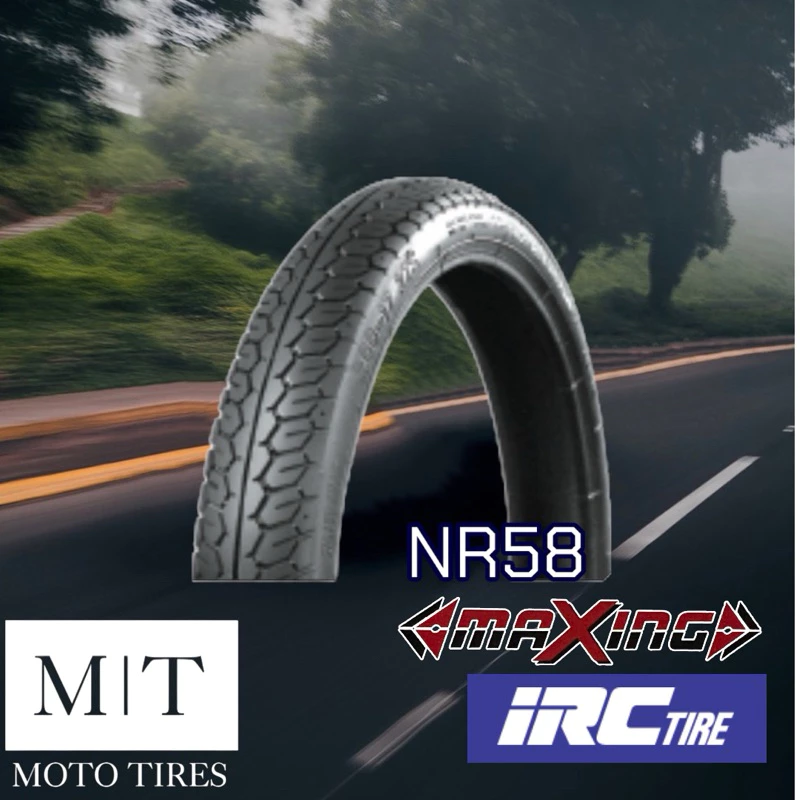 IRC Maxing NR58 ยางนอกรถจักรยายนต์ Wave Fin