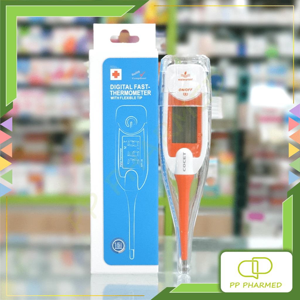 Digital Thermometer ปรอทวัดไข้ดิจิตอล ปลายอ่อน รุ่นKFT05 Shopee Thailand