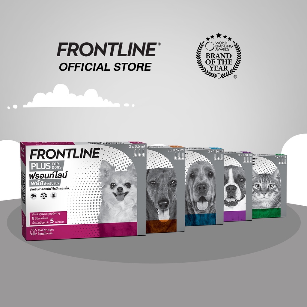 FRONTLINE PLUS+ สำหรับสุนัข | Shopee Thailand
