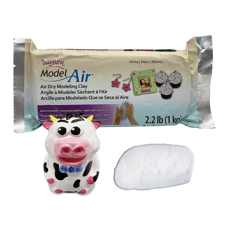 Polyform Model Air ดินปั้น 1000 กรัม (Air Dry Modeling Clay) | Shopee ...