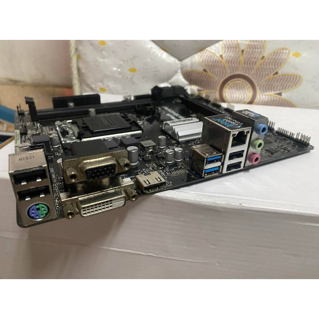 เมนบอร์ด 1151 V2 ASROCK H310M-HDVM.2 รองรับ Intel Gen8&9 | Shopee Thailand