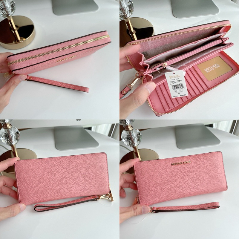 35T7GTVE7L Michael Kors Jet Set Travel Continental Wallet Shopee Thailand