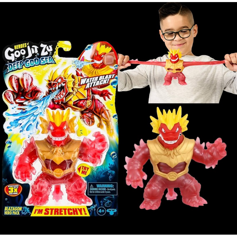 Heroes of Goo Jit Zu Deep Goo Sea Blazagon Hero Pack. | Shopee Thailand