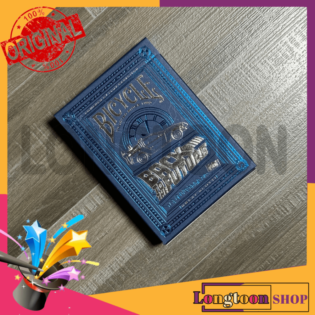 อุปกรณ์มายากล Bicycle Back to the Future Playing Cards | Shopee Thailand