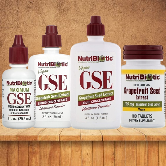 thumbnail interactive-video image 1 of NutriBiotic Grapefruit Seed Extract 125 Mg – 100 Tablets, Vegan, Gluten-Free, Egg-Free 1 of 3